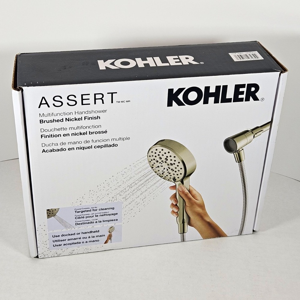 Kohler Assert Multifunction Hand shower Brushed Nickel R38755-G-BN